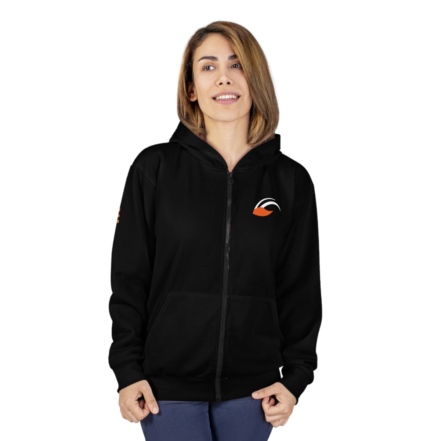 AOP Unisex Zip Hoodie