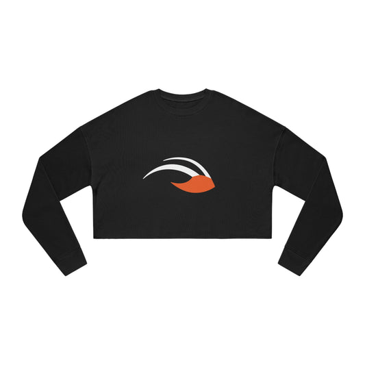 Women's Wings Logo Cropped Sweatshirt